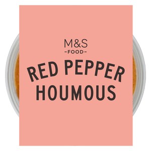 M&S Roasted Red Pepper Houmous