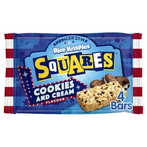 Kellogg's Rice Krispie Squares Cookies & Cream