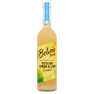 Belvoir Farm No Added Sugar Sicilian Lemon & Lime Cordial