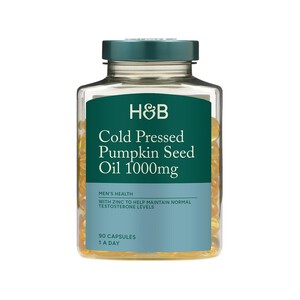 Holland & Barrett Cold Pressed Pumpkin Seed Oil 1000mg