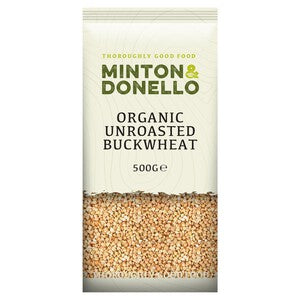 Minton & Donello Organic Unroasted Buckwheat