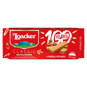 Loacker Napolitaner Hazelnut Cream Wafer