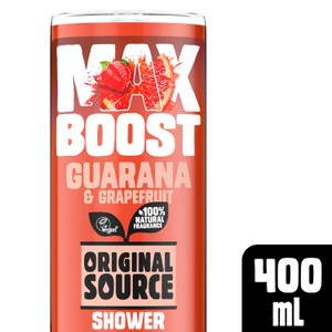 Original Source Max Boost Guarana and Grapefruit Shower Gel