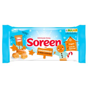 Soreen Gingerbread Christmas Loaves