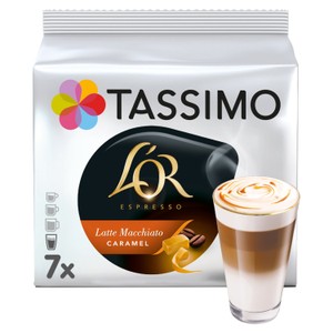 Tassimo L'OR Caramel Latte Macchiato Coffee Pods