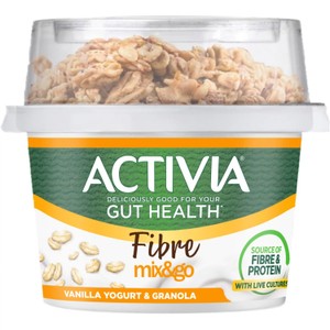 Activia Vanilla Breakfast Pot Low Fat Yoghurt