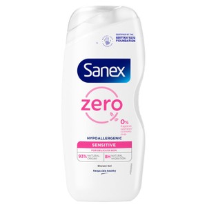 Sanex Zero% Sensitive Skin Body Wash Shower Gel