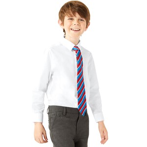 M&S Boys Regular Fit Easy to Iron Shirts, 4-5 Years, White