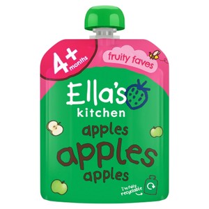 Ella's Kitchen Apples Apples Apples First Tastes Baby Food Pouch 4+ Months