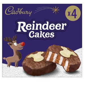 Cadbury Christmas Rudolph Cakes