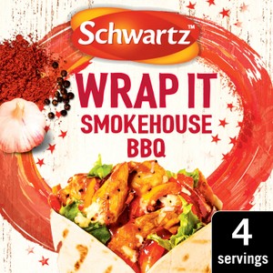 Schwartz Wrap It Smokehouse BBQ Recipe Mix