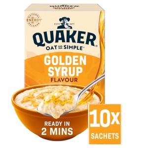 Quaker Oat So Simple Golden Syrup Porridge Sachets Cereal