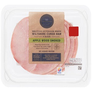 M&S British Wiltshire Cured Apple Wood Smoked Ham
