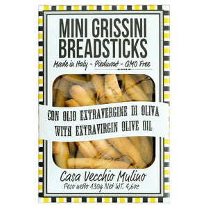 Vecchio Mulino Mini Grissini with Olive Oil