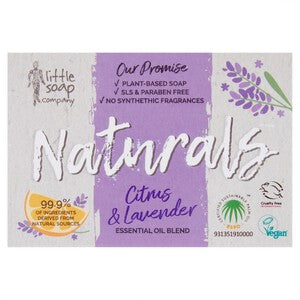 Little Soap Company Naturals Bar Soap Citrus & Lavender
