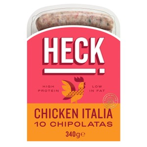 HECK Low Fat 10 Chicken Italia Chipolatas