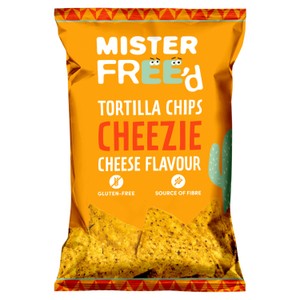 Mister Free'd Tortilla Chips with Cheezie Cheese
