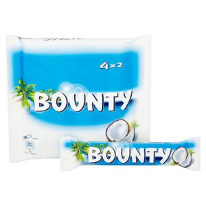 Bounty Coconut & Milk Chocolate Snack Bars Multipack