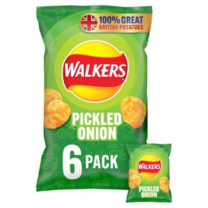 Walkers Pickled Onion Multipack Crisps