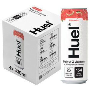 Huel Daily Vitamin Watermelon Sparkling Multivitamin Energy Drink