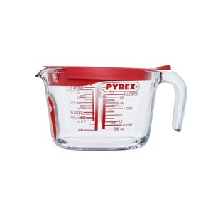 Pyrex Jug with Lid 1L