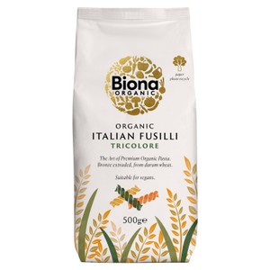 Biona Organic Fusilli Tri Colore