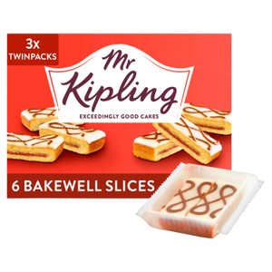 Mr Kipling Bakewell Slices