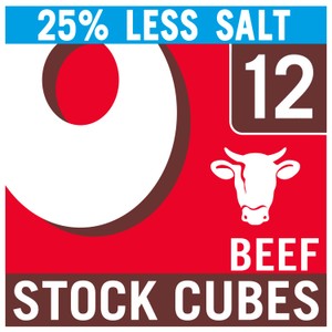 Oxo 12 Reduced Salt Beef Stock Cubes