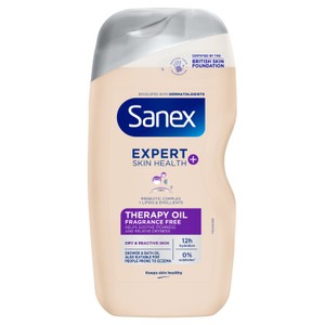 Sanex Expert Skin Health+ Therapy Oil Shower Gel Body Wash