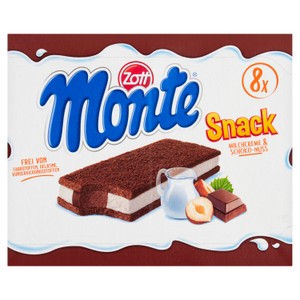 Zott Monte Chocolate & Hazelnut Flavour Snack Pack