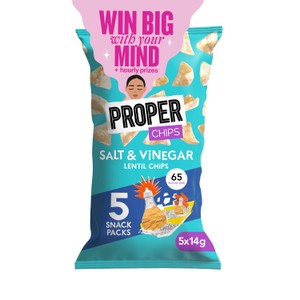 Properchips Salt & Vinegar Lentil Chips