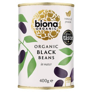 Biona Organic Black Beans in Water
