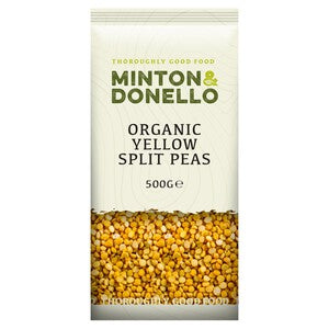 Minton & Donello Organic Yellow Split Peas