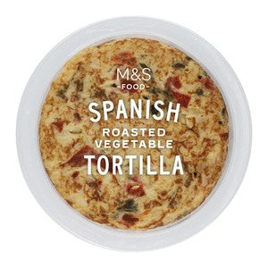 M&S Roasted Red Pepper & Vegetable Tortilla
