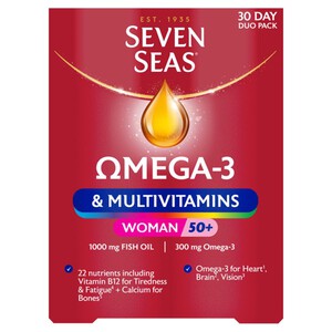 Seven Seas Omega-3 & Multivitamins Woman 50+
