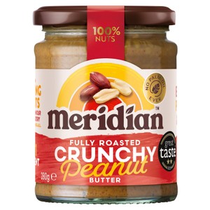 Meridian No Added Salt Crunchy Peanut Butter