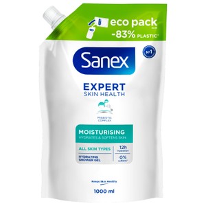 Sanex Expert Skin Health Moisturising Body Wash Shower Gel Refill