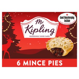 Mr Kipling Snowflake Mince Pies