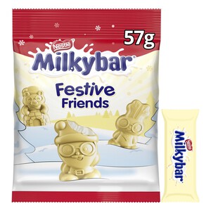 Milkybar White Chocolate Mini Festive Friends