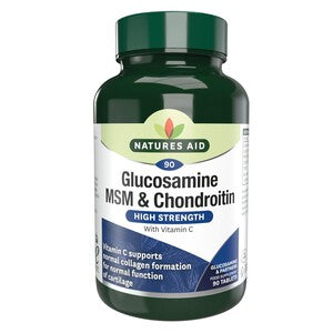Natures Aid Glucosamine MSM & Chondroitin