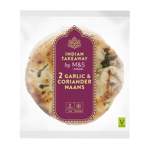 M&S Mini Garlic & Coriander Naans