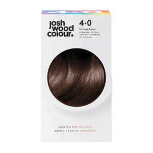 Josh Wood Colour Permanent Colour Kit 4.0 (Darkest Brown)