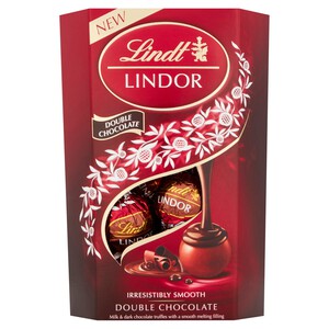 Lindt Lindor Double Chocolate Truffles Box