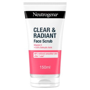 Neutrogena Clear & Radiant Face Scrub with Vitamin C + 0.5% Salicylic Acid