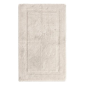 M&S Egyptian Cotton Luxury Bath Mat, One Size, Stone
