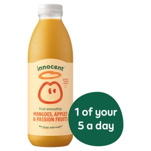 Innocent Mangoes, Passion Fruits and Apples Smoothie