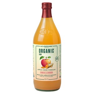 Eat Wholesome Organic Turmeric & Cinnamon Raw Apple Cider Vinegar
