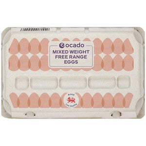 Ocado Mixed Weight Free Range Eggs