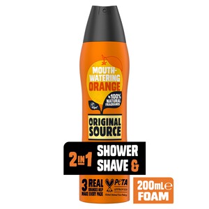 Original Source Mouth-Watering Orange Foaming Shower Gel