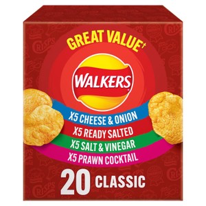Walkers Classic Variety Multipack Crisps